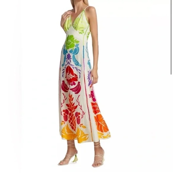 knee length dresses for ladies See Through Me X-Ray Graphic Maxi Dress main image 1